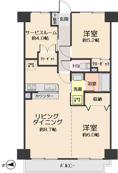 中古マンション 仙台市若林区大和町４丁目 仙台地下鉄東西線卸町駅 2,380万円