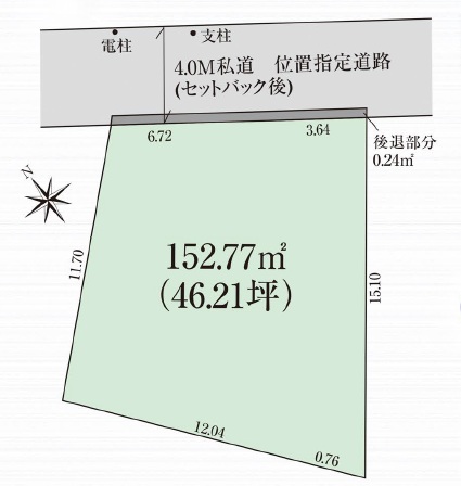 土地 仙台市若林区若林７丁目 仙台市営地下鉄南北線河原町駅 1,600万円