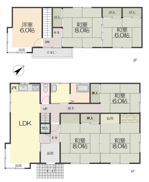 中古戸建 多賀城市大代５丁目 JR仙石線下馬駅 1,400万円