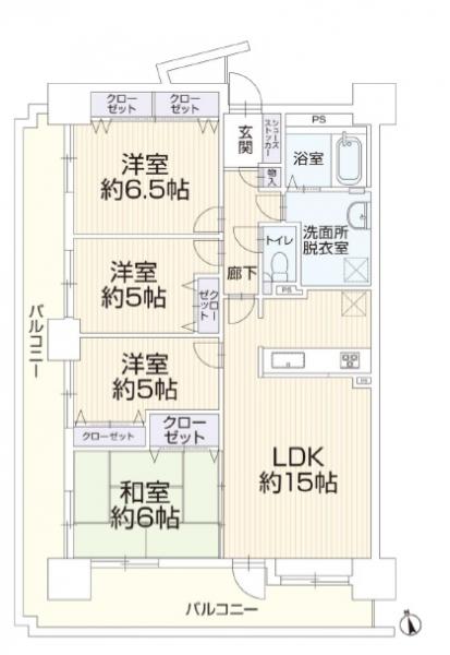 中古マンション 仙台市宮城野区福田町１丁目 JR仙石線福田町駅 2,499万円