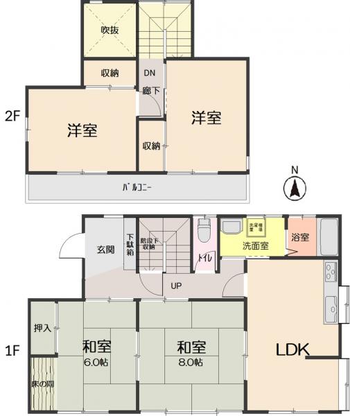 中古戸建 仙台市若林区上飯田１丁目 仙台市営地下鉄南北線河原町駅 1,680万円