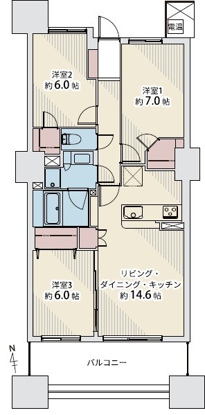 中古マンション 仙台市宮城野区榴ケ岡 JR仙石線榴ヶ岡駅 5,390万円
