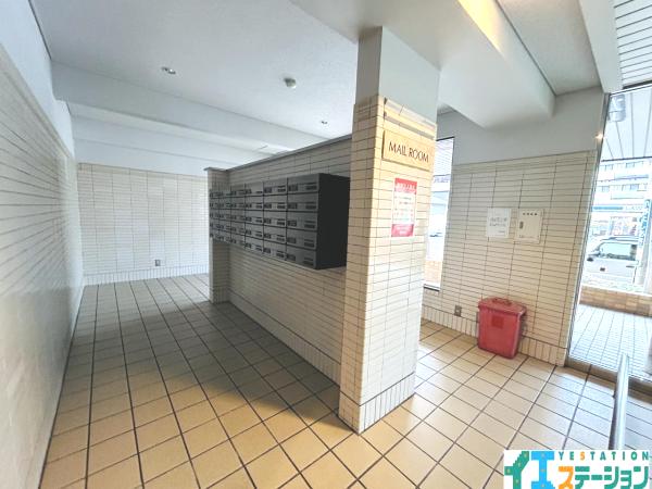 朝日プラザ広瀬川 郵便受け