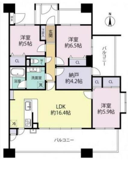 中古マンション 仙台市宮城野区幸町５丁目 JR仙山線東照宮駅 3,399万円
