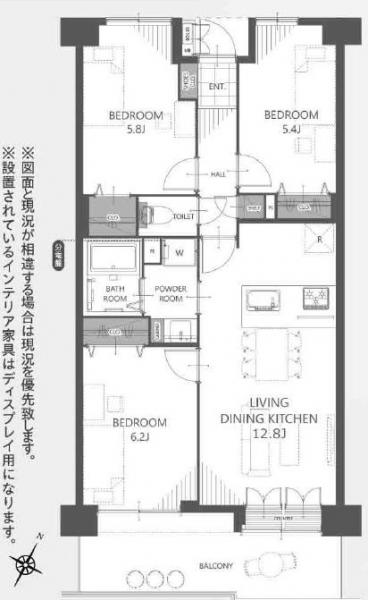 中古マンション 仙台市宮城野区出花１丁目 JR仙石線中野栄駅 2,290万円