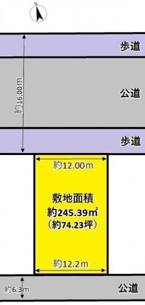 土地 仙台市泉区鶴が丘３丁目 仙台市営地下鉄南北線泉中央駅 1,700万円