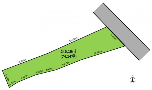 土地 仙台市若林区遠見塚２丁目 仙台地下鉄東西線薬師堂駅 2,990万円
