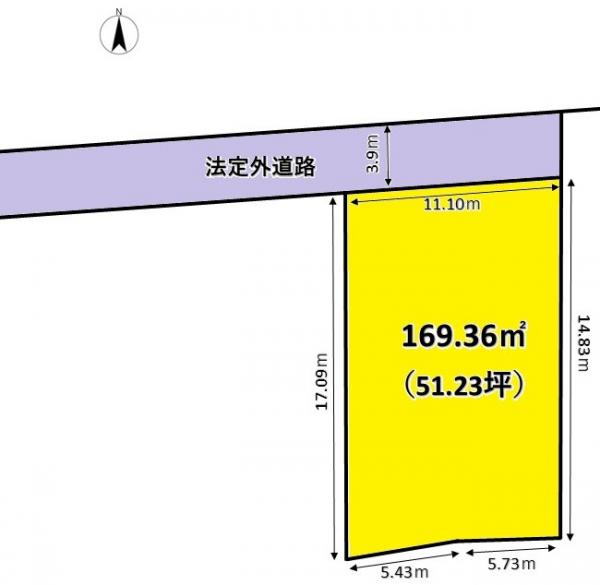 土地 多賀城市東田中２丁目 JR仙石線多賀城駅 1,420万円