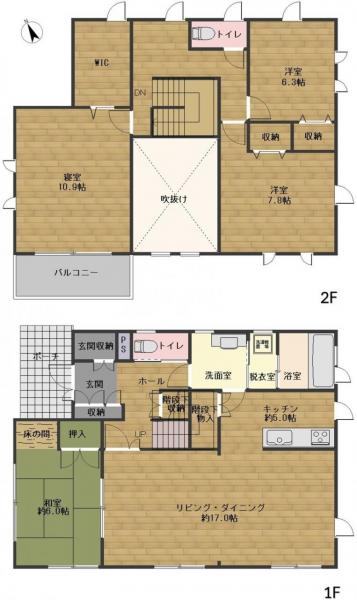 中古戸建 仙台市泉区紫山４丁目 仙台市営地下鉄南北線泉中央駅 3,980万円