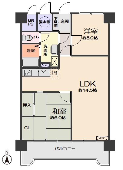 中古マンション 仙台市若林区新寺４丁目 仙台地下鉄東西線連坊駅 980万円