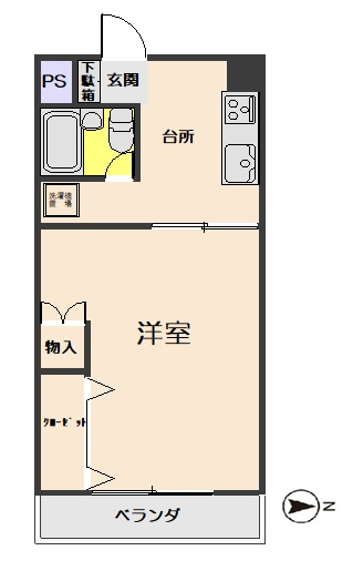 中古マンション 仙台市若林区河原町１丁目 仙台市営地下鉄南北線河原町駅 380万円