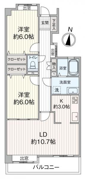中古マンション 仙台市宮城野区福室２丁目 JR仙石線陸前高砂駅 1,998万円