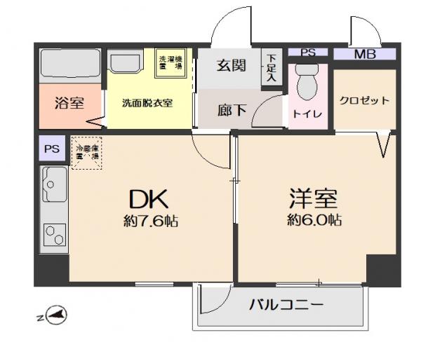 中古マンション 仙台市若林区河原町２丁目 仙台市営地下鉄南北線河原町駅 720万円