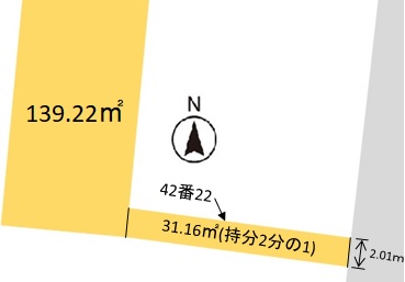 土地 宮城県仙台市若林区遠見塚2丁目13-2 仙台地下鉄東西線薬師堂駅 950万円