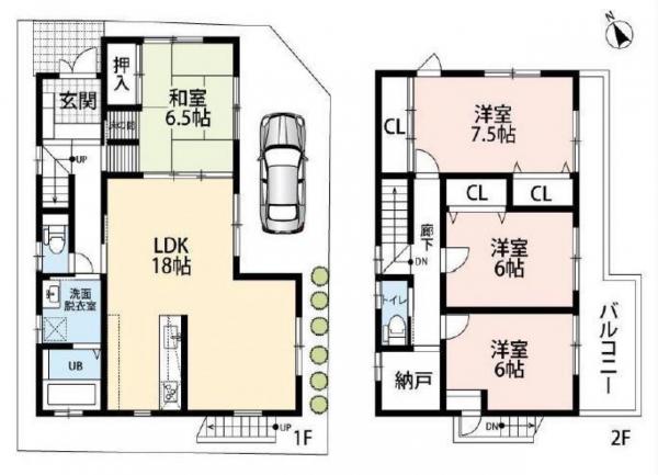 中古戸建 葛飾区柴又5丁目 北総鉄道新柴又駅 2450万円