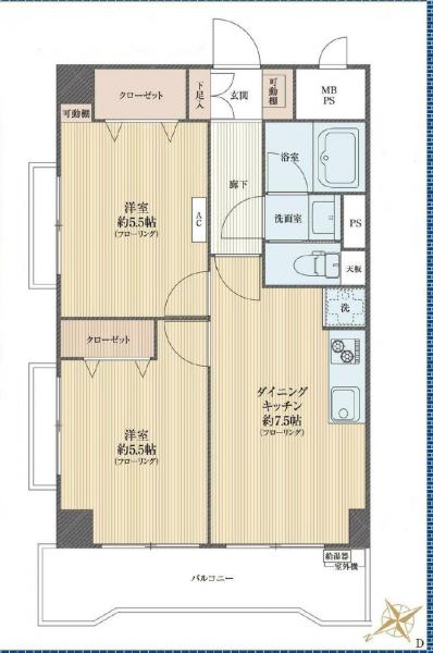 中古マンション 葛飾区白鳥4丁目 京成本線お花茶屋駅 1780万円