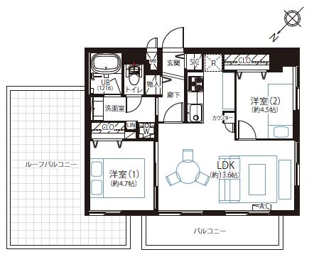 中古マンション 葛飾区堀切３丁目 京成本線堀切菖蒲園駅 3,699万円
