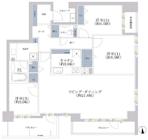 中古マンション 葛飾区白鳥４丁目 京成本線お花茶屋駅 6,680万円
