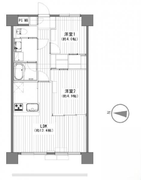 中古マンション 葛飾区白鳥２丁目 京成本線お花茶屋駅 3,480万円