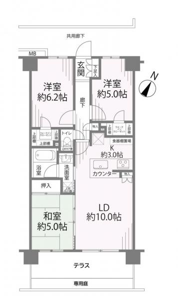 中古マンション 葛飾区堀切１丁目 京成本線堀切菖蒲園駅 3,680万円