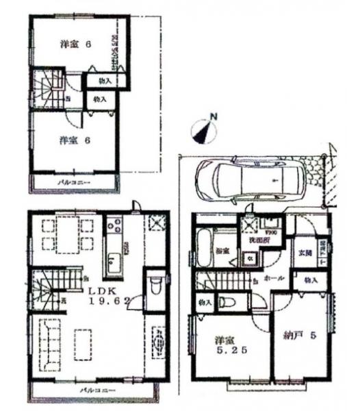 中古戸建 葛飾区細田５丁目 JR中央・総武線小岩駅 5,980万円