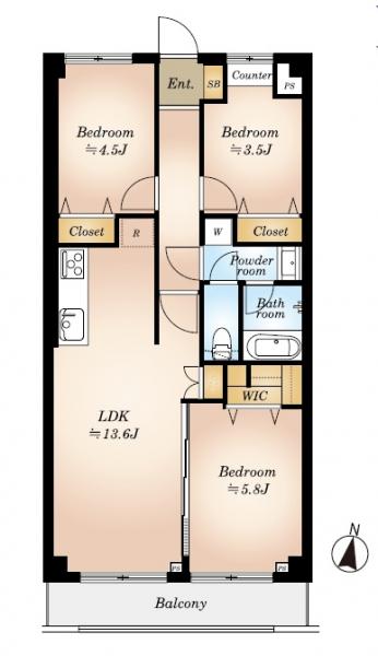中古マンション 葛飾区立石２丁目 京成押上線京成立石駅 3,198万円