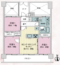 中古マンション 葛飾区白鳥２丁目 京成本線お花茶屋駅 4,198万円