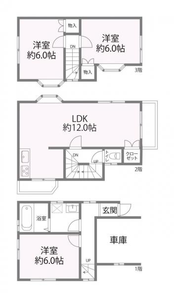 中古戸建 葛飾区東堀切１丁目 京成本線お花茶屋駅 3,180万円