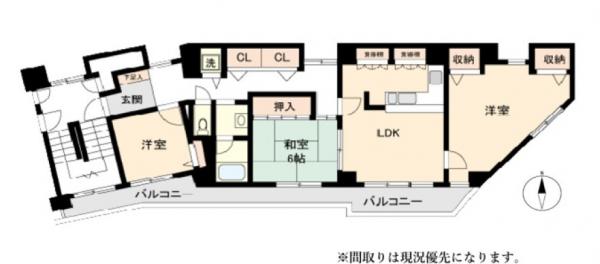 中古マンション 葛飾区宝町１丁目 京成本線お花茶屋駅 2,680万円