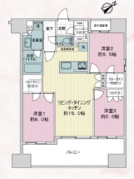 中古マンション 葛飾区白鳥２丁目 京成本線お花茶屋駅 6,200万円