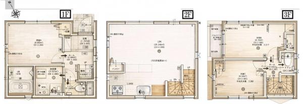 新築戸建 葛飾区四つ木５丁目 京成本線お花茶屋駅 5,380万円