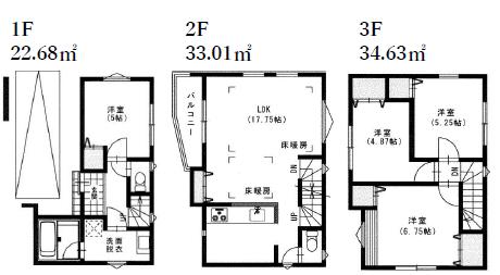 新築戸建 葛飾区立石8丁目 京成本線青砥駅 4,980万円