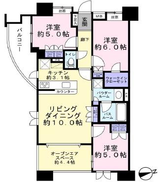 中古マンション 葛飾区四つ木２丁目 京成押上線四ツ木駅 6,480万円