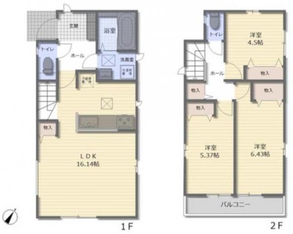 新築戸建 葛飾区細田４丁目 京成本線京成高砂駅 6,490万円