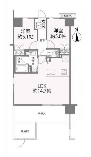 中古マンション 葛飾区堀切２丁目 京成本線堀切菖蒲園駅 4,480万円