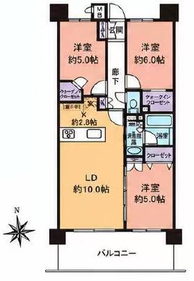 中古マンション 葛飾区堀切４丁目19-13 京成本線堀切菖蒲園駅 6,280万円