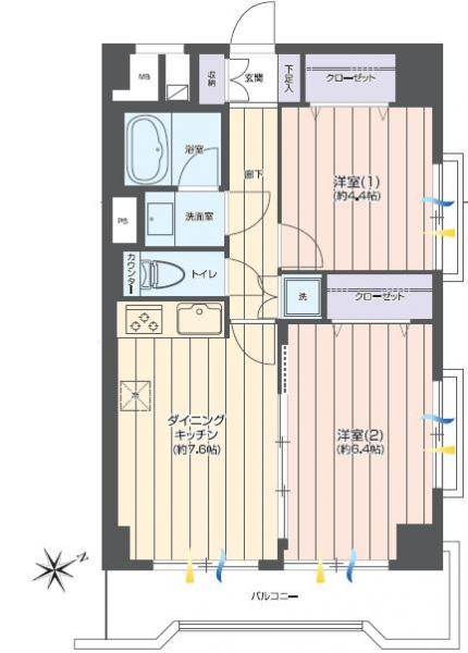 中古マンション 葛飾区白鳥４丁目 京成本線お花茶屋駅 2,499万円