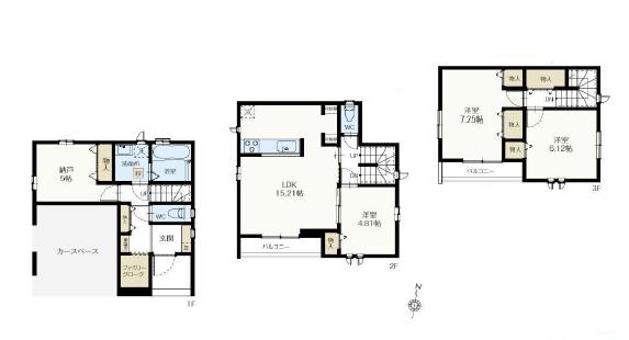 新築戸建 葛飾区立石３丁目 京成押上線京成立石駅 6,590万円