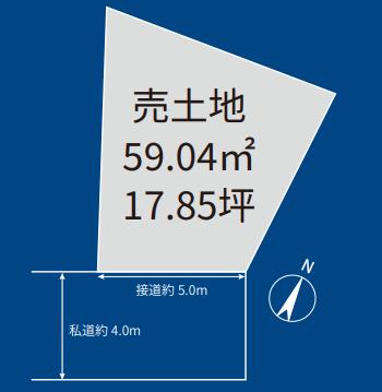 土地 葛飾区細田１丁目 JR中央・総武線小岩駅 2,498万円