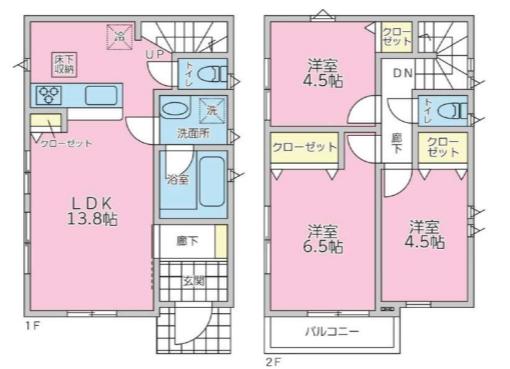 中古戸建 葛飾区細田４丁目 京成本線京成小岩駅 5,780万円