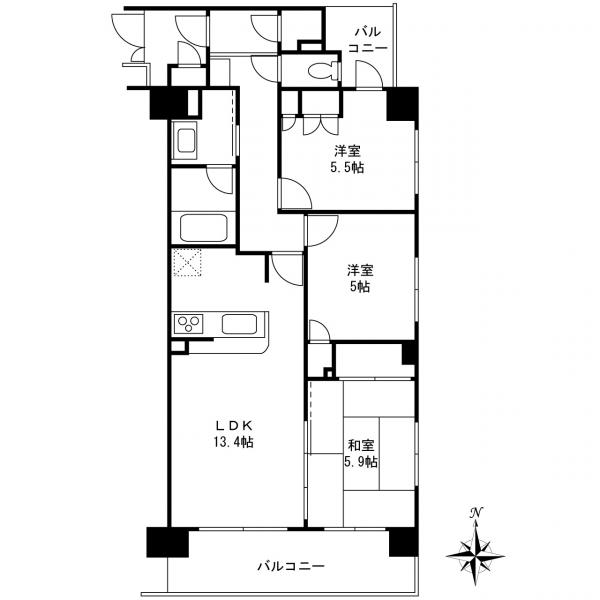 中古マンション 東京都葛飾区東立石2丁目3-12 京成押上線京成立石駅 2880万円