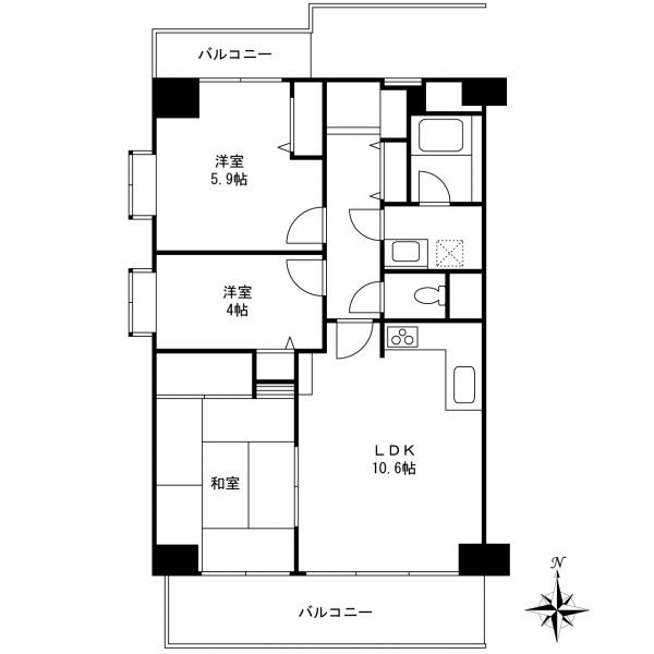 中古マンション 東京都葛飾区東四つ木2丁目16-2 京成押上線四ツ木駅 2180万円