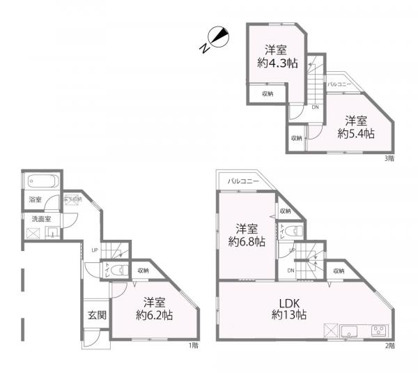 新築戸建 東京都葛飾区立石2丁目10 京成押上線京成立石駅 4380万円