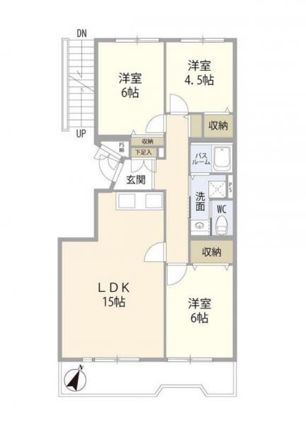 中古マンション 西東京市西原町4丁目 西武新宿線田無駅 2480万円