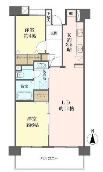 中古マンション 西東京市柳沢3丁目 西武新宿線西武柳沢駅 2780万円