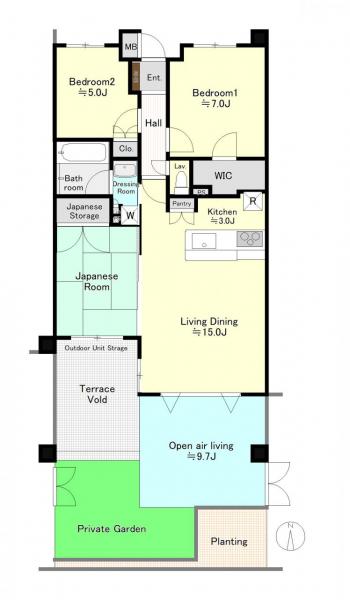 中古マンション 西東京市中町３丁目６－１２ 西武池袋線保谷駅 4,480万円