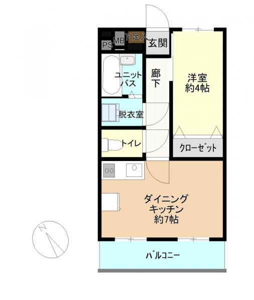 中古マンション 西東京市田無町6丁目 西武新宿線田無駅 1,880万円