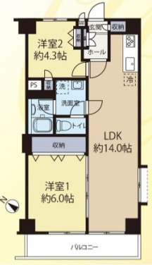 中古マンション 東村山市栄町２丁目5-10 西武新宿線久米川駅 2,480万円