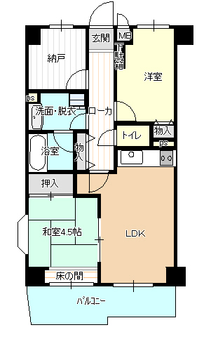 中古マンション 西東京市田無町３丁目 西武新宿線田無駅 3,480万円
