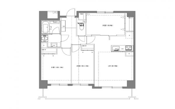 中古マンション 西東京市田無町６丁目 西武新宿線田無駅 5,499万円